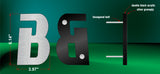 Letter B Signage Cut- Out