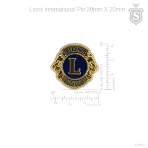 Lions International Pin