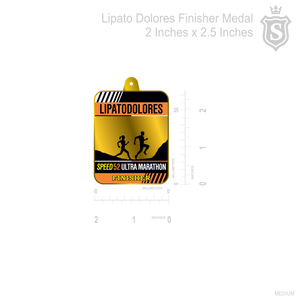Lipato Dolores Finisher Medal