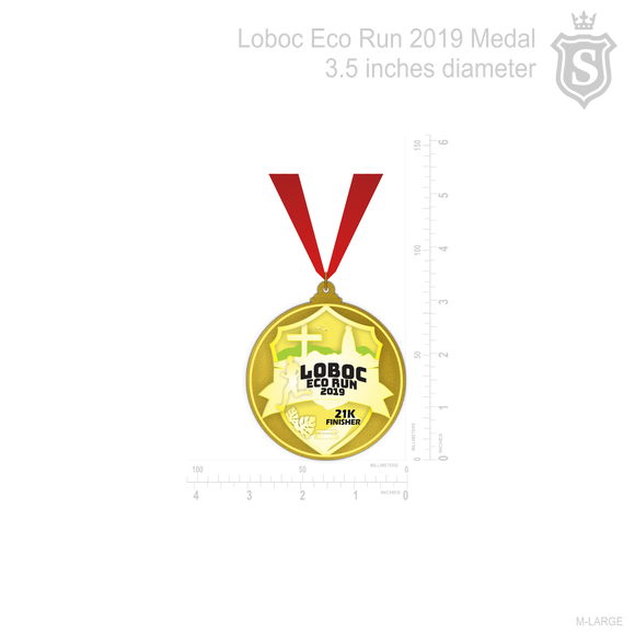 LOBOC ECO RUN 2019 Medal 3