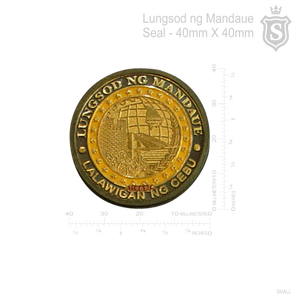 Lungsod ng Mandaue Seal 40mm