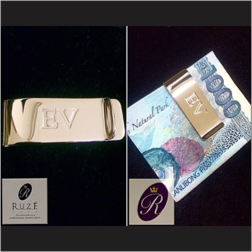 Money Clip with engraving 