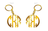 Monogram Keychain Block Letter 1.5 inch