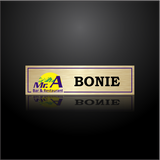 Mr. A Nameplate