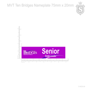 MVT TEN BRIDGES NAMEPLATE