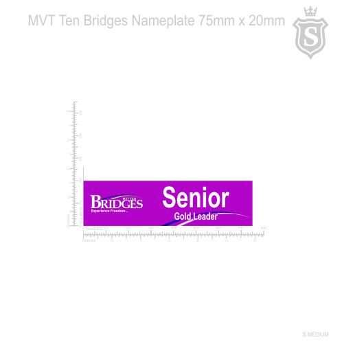 MVT TEN BRIDGES NAMEPLATE