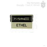 Mac Nameplate