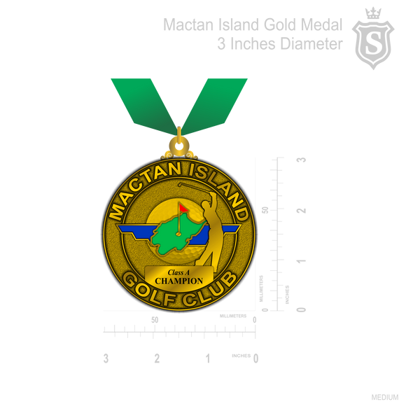 Mactan Island Gold Medal
