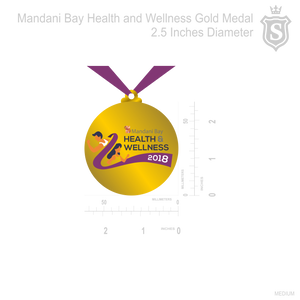 Mandani Bay Health and Wellness  Medal