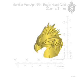 Mantisa-Eagle Pin