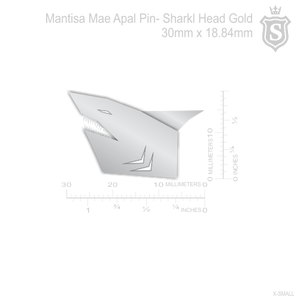 Mantisa-Shark Head Silver
