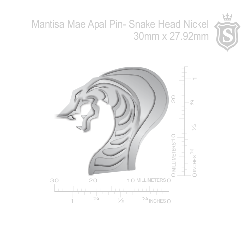 Mantisa-Snake Head Nickel