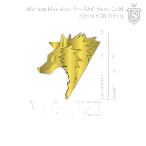 Mantisa-Wolf Head Gold