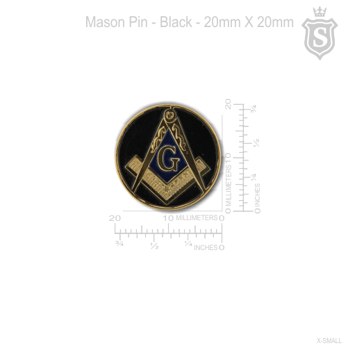 Mason Pin-Black