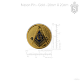 Mason Pin Gold