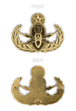 Master EOD Bombsquad Pin Gold