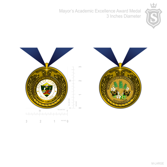 Mayor's Academic Excellence Award Medal