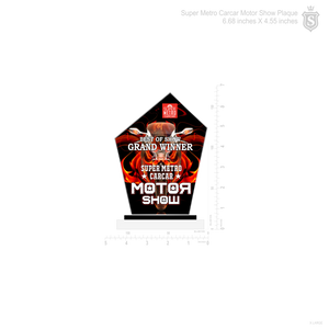 Super Metro Plaque