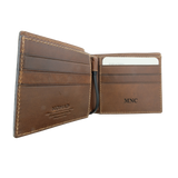 Personalized Lazer Print on Leather Wallet