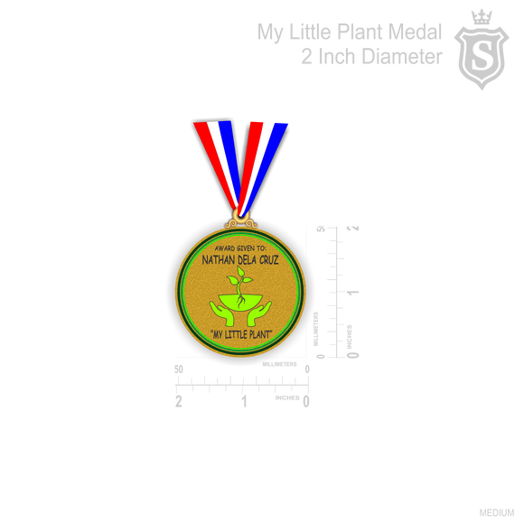 My Little Plant Medal