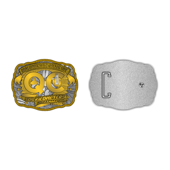 Quezon City 505 Ultramarathon Race Buckle