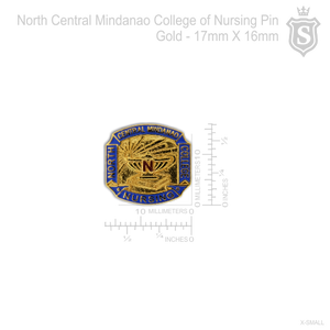 North Central Mindanao College of Nursing Pin