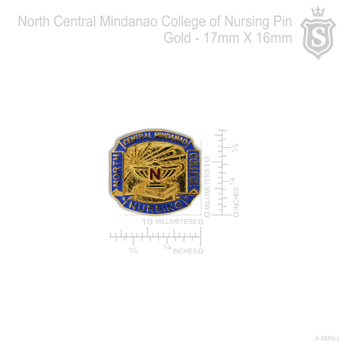 North Central Mindanao College of Nursing Pin