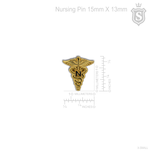 Nursing Pin Gold