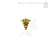 Nursing Pin Gold