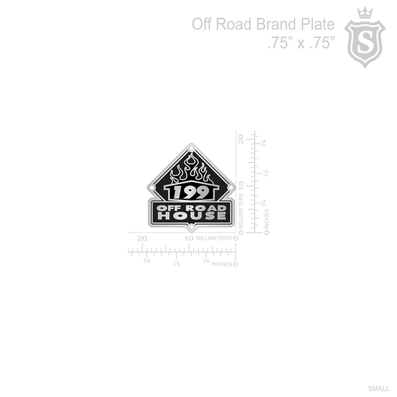 199 Off Road House Brandplate