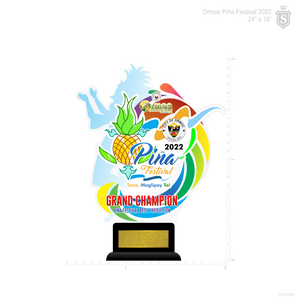 ORMOC PIÑA FESTIVAL  PLAQUE 2022