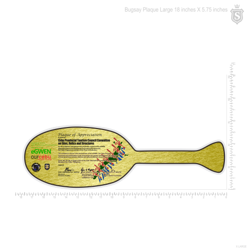 Paddle Plaque 18 inch