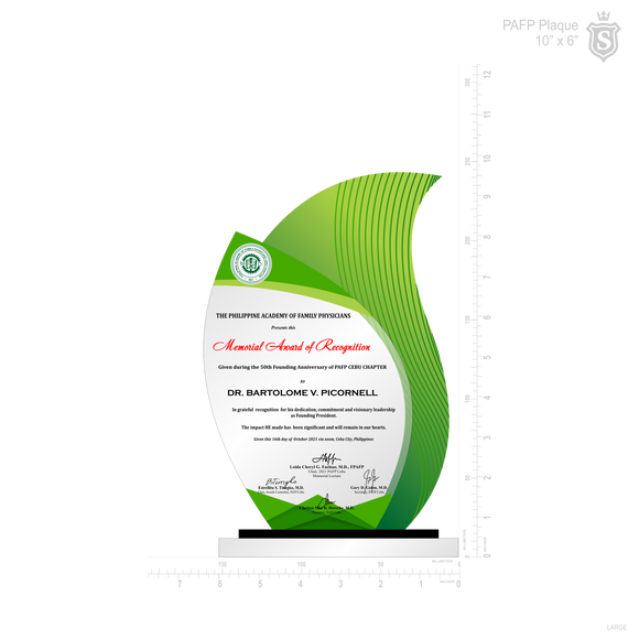 PAFP Plaque Double Body