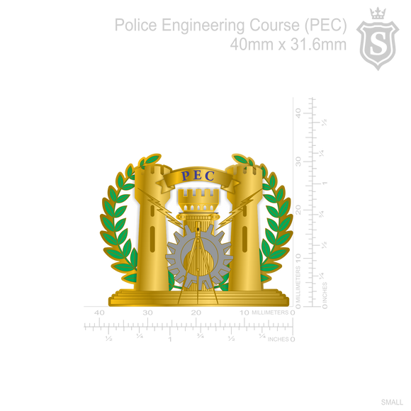 Police Engineerig Course (PEC) Pin - PNP