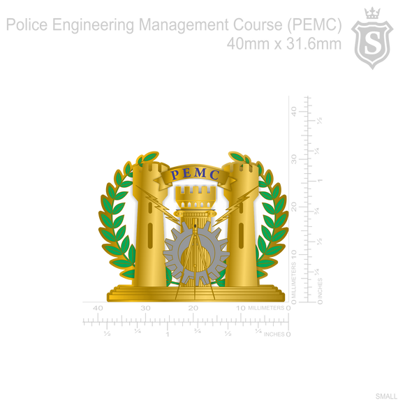 Police Engineering Management Course (PEMC) Pin - PNP