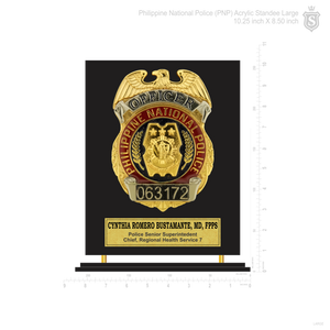 PNP Badge Plaque