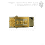 Philippine National Police (PNP) PCO Buckle 3 Sampaguita - PNP