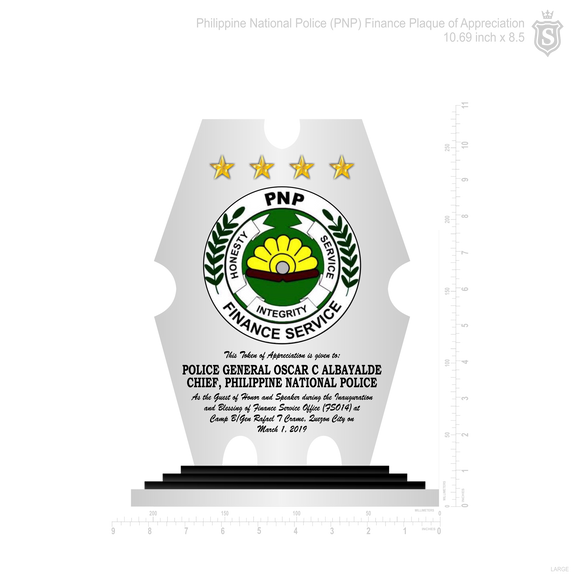 Philippine National Police Shield Plaque
