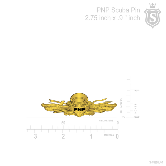PNP Scuba Pin