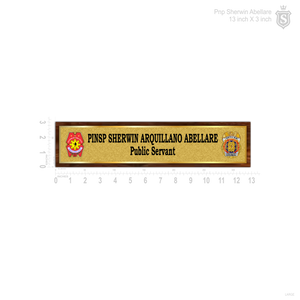 Philippine National Police (PNP) Table Signage - PNP