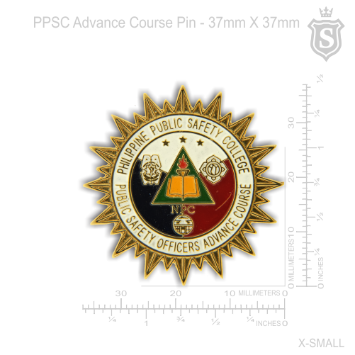 Public Safety Officers Advance Course Pin ( PSOAC ) – Suarez Arts