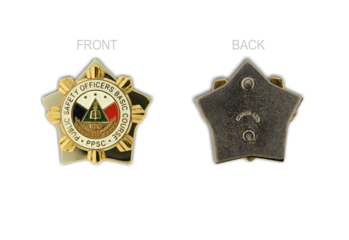 Public Safety Officers Basic Course (PSOBC) Pin – Suarez Arts