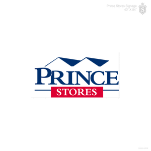 PRINCE STORE BUILT UP SIGNAGE