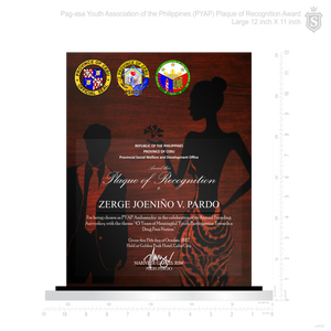 PYAP - PSWDO Plaque