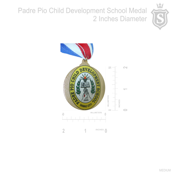 Padre Pio Child Development School Medal