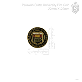 Palawan State University Gold Pin