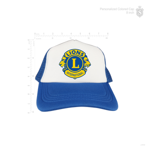 Personalized Colored Cap 8 inch