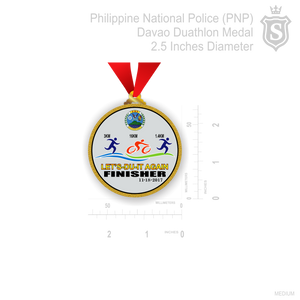 Philippine National Police (PNP) Davao Duathlon Medal