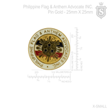 Philippine Flag & Anthem Advocates Inc.Pin