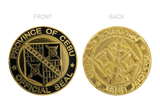 Province of Cebu Official Seal Gold 36mm